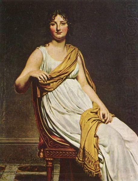 Jacques-Louis  David Portrait of Madame de Verninac china oil painting image